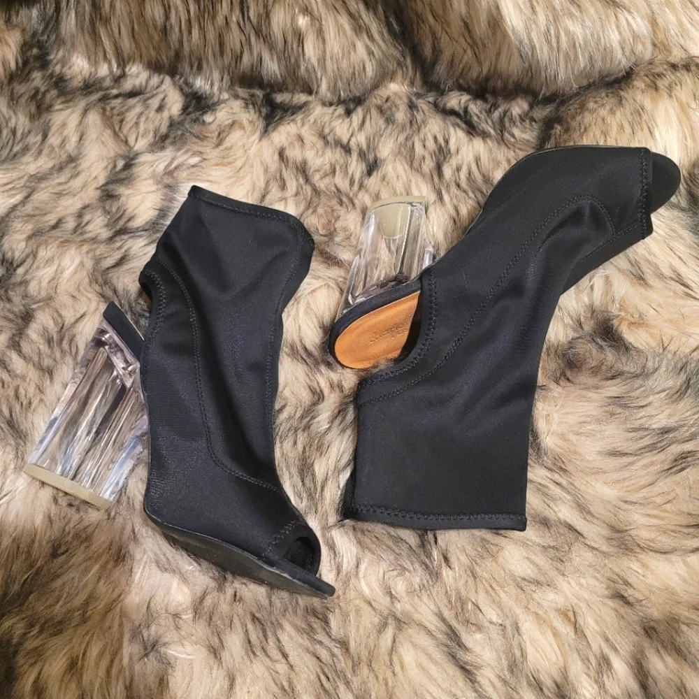 Charlotte Russe Ankle Booties size 9 Black